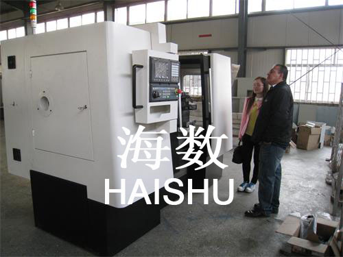 海數(shù)院內(nèi)春暖花開  國(guó)外客戶紛至沓來(lái)