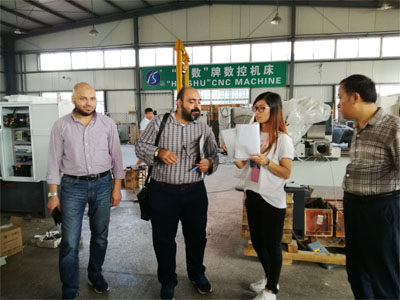 海數成為埃及客戶主要的數控車床廠家
