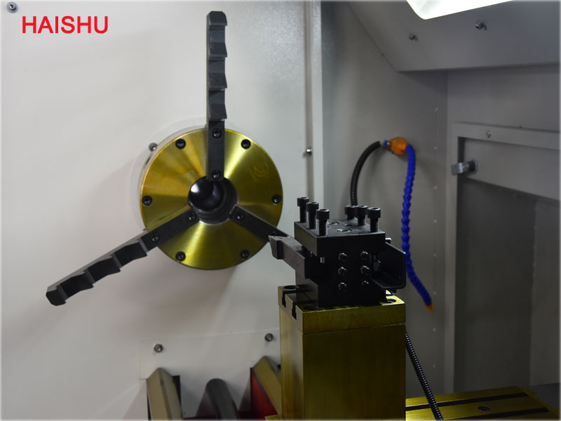 輪轂拉絲機上下料機械手操作方法